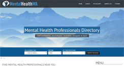 Desktop Screenshot of mentalhealthwa.com